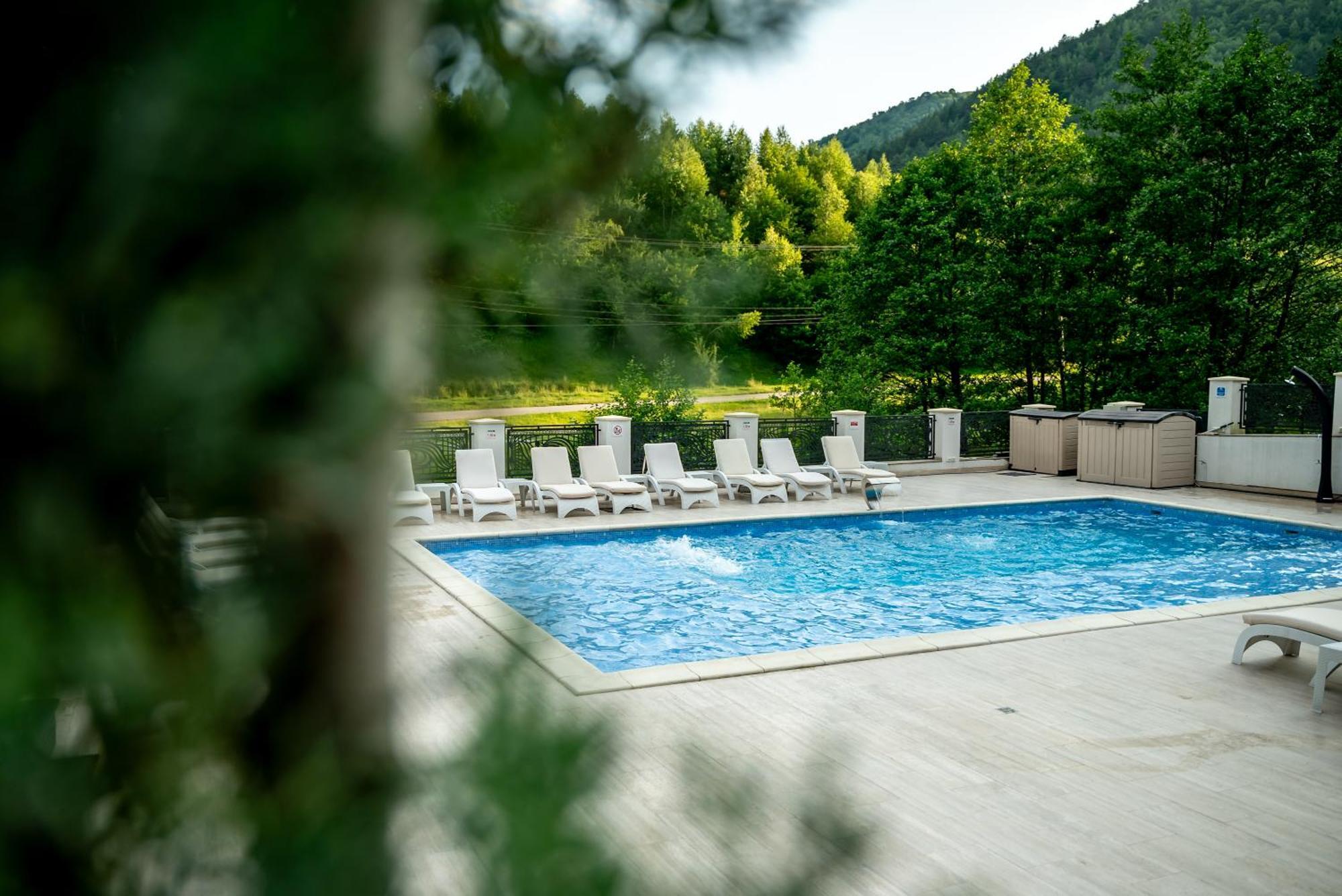 Carpentiere Arena Hotel Rasinari Bagian luar foto